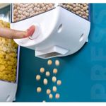 product_image_name-Generic-Wall-Mounted Rice & Cereal Dispenser – 1kg Capacity (2PCS Set)-2