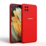 SAMSUNG GALAXY A12 SILICONE CASE - RED