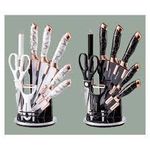 product_image_name-Generic-Premium Marble Pattern Kitchen Knife Set With Stand-3