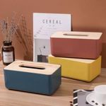 product_image_name-Generic-Nordic Bamboo Serviette Holder Tissue Box Canister-2