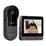 product_image_name-Generic-Smart doorbell two way video audio wireless intercom 170 degree wide angle with tuya camera-2