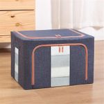 product_image_name-Generic-66L Foldable Metallic Frame Storage Bag for Closet-2