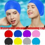 product_image_name-Generic-High Quality Kids Silicon swimming cap-2