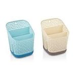 product_image_name-Generic-Multi-Compartment Cutlery Organizer & Spoon Holder, Ventilated Kitchen Utensil Drying Basket For Countertop Organization-3