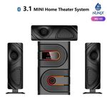 Nunix  3.1 Mini Home Theater System with BT/USB/FM/ AUX & Remote Control  - RECOMMENDED