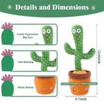 product_image_name-Generic-Singing And Dancing Recording Cactus Creative Plush Toy-4