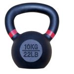 Exercise 10 KG Cast Iron  Kettlebell Black