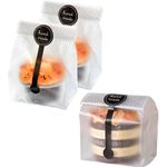 product_image_name-Generic-100pcs Translucent Plastic Bags, BetterJonny Cellophane Bags with 100Pcs Hand Made Stickers for Cookie, Cake, Chocolate, Candy, Bakery Party Supplies-8