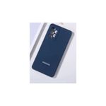 Samsung   Galaxy  A13 4G Original Silicone Back Cover/Case-blue