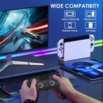 product_image_name-Generic-Wireless Bluetooth Gamepad LED Light Game Controller WithTouch Function  For Phone/PS3/PS4/smart TV YS058-4