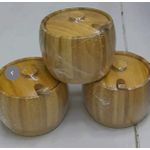 product_image_name-Generic-320ml bamboo sugar dish with lid ,+ bamboo spoon-2