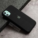Apple iPhone 11 Silicone Cover Case - Black..