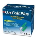 product_image_name-On Call Plus- Blood Glucose Test Strips (50 Strips)-1