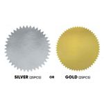 25 pcs Notarial Seals 