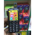 product_image_name-Jx-JX93 Mini Dual Sim Feature Phone – 3200mAh Battery, Wireless FM, Big Torch, Vibration, Strong Build - Black-2