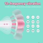product_image_name-Generic-Licking & Sucking Nipple & Clitoral Tongue G Spot Stimulator Dildo Vibrator For Women- Pink-4