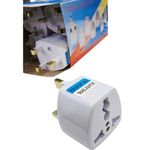Universal 5pcs  Travel Plug Adapter – UK 3 Pin Converter Multi Plug
