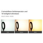product_image_name-Generic-Professional 10 Inch LED Ring Light – High-Brightness Lamp for Vloggers-2