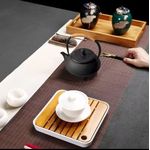 product_image_name-Generic-900ml Japanese Cast Iron Teapot Set – Enamel-Coated Tetsubin Kettle with Stainless Steel Strainer and Infuser for Loose Leaf Tea-5