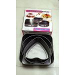 product_image_name-Fashion-3pcs Cake Mold Set – Round, Square & Heart Shape Non-Stick Baking Tins (18cm*20cm*22cm)+ FREE 12pcs reusable Silicone cupcake Molds & 50pcs disposable cupcake Paper Inserts-6
