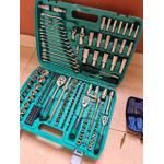 product_image_name-Generic-216pcs Mechanic Wrench Set/  Socket Tool Kit Set, Personal Car Repair Tool Set -1