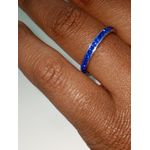 product_image_name-Generic-lender Blue Silver Stainless Steel Gift Ring-2
