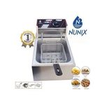 product_image_name-Nunix-Stainless Steel Deep Fryer. 6 Liter Single Deep Fryer. 2500W.-1