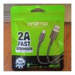 product_image_name-Oraimo- Original Android Micro USB Fast Charging & Normal Tybe B Data Cable-1