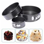 product_image_name-Generic-3 Pcs Set Cake Mold Baking Tin available in black-3