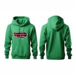 Kenyan Flag Ripped Reveal Hoodie – Green