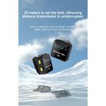 product_image_name-Generic-SX23 2-in-1 Wireless Lavalier Clip-on Mic for YouTube Shorts-2