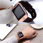 product_image_name-Generic-Smart2030  W007 Gold Smartwatch with Camera and Video Features-1