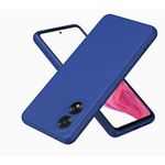 Oppo A58 Original Blue Soft Silicone Cover