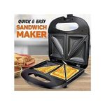 Em 2 Slice Sandwich Maker Non-Stick Plate/ Press Toaster.
