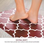 product_image_name-Generic-Cushioned Anti-Fatigue Kitchen Rug Mat - 45x120cm, 8mm Thick Non-Slip Waterproof Rubber Comfort Mat for Kitchen, Office & Laundry-2