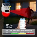 product_image_name-Generic-Duo Charge Indoor / Outdoor Solar Infrared Remote Control Intrusion Sensor-6