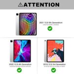 product_image_name-Generic-Wireless Bluetooth Smart Keyboard Case Cover With Detachable Keyboard For Apple IPad Pro 2021 (12.9 Inch)-2