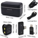 product_image_name-Generic-SX23 Wireless Microphone for Content Creation  Clear Voice Recording with Smart Noise Reduction-7