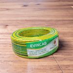 Evin  Strong Yellow Green 2.5mm Single Core Solid Copper Wire Flame Retardant Indoor Wiring Cabl