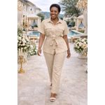 WOMEN TWO PIECE SET LINEN