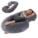product_image_name-Generic-Velvet c shape Pregnancy pillow-2