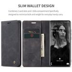product_image_name-Generic-Caseme Wallet Case for Samsung Galaxy S20/ Galaxy S20 5G, Matte Texture Retro PU Leather-2