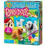 4M 3D Mould And Paint Puppy Dogs 04784 â€“ Paint Your Puppy Pals