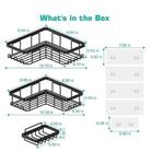 product_image_name-Generic-3pcs set Heavy-duty Corner Shower caddy shelf/Bathroom organizer-4