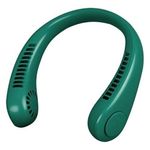 product_image_name-Fashion-Leaf Less Neck Hanging Small Fan USB Charging Outdoor Portable Portable Sports Neck Hanging Fan-2