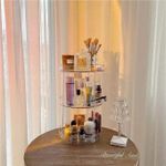 product_image_name-Generic-Adjustable 3-Tier Rotating Storage Rack – Kitchen, Bathroom & Vanity Organizer-2