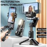 product_image_name-Original-Q18 Fill Light Gimbal Stabilizer - 360° Rotating Desktop Tripod & Smart Tracking-1