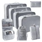 product_image_name-Generic-7 pcs Luggage Travel Suitcase Organizer-3