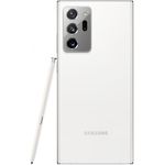 product_image_name-Samsung-Galaxy Note 20 Ultra 5G 12GB+256GB Dual Sim 6.9" Super AMOLED Plus 108+ 12+12MP Camera - White-2