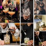 product_image_name-Generic-10pcs  Cocktail Shaker Tools Set  Bar Tool Set- Stainless Steel-2
